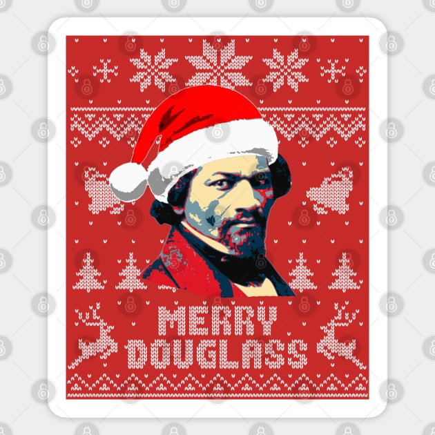 Frederick Douglass Merry Douglass Sticker by Nerd_art
